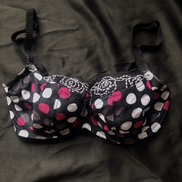 Panache Other - Cleo by Panache Zia Polka Dot Balconette Bra